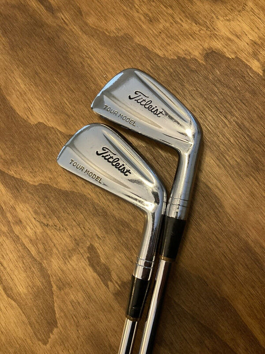 Titleist Tour Model Forged 2 Iron + 3 Iron / 2-3 Stiff Flex Steel Shafts