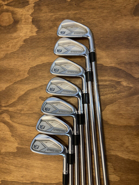 Wilson Staff Model CB Iron Set / 4-PW Regular Flex Steel Shafts +3/4”