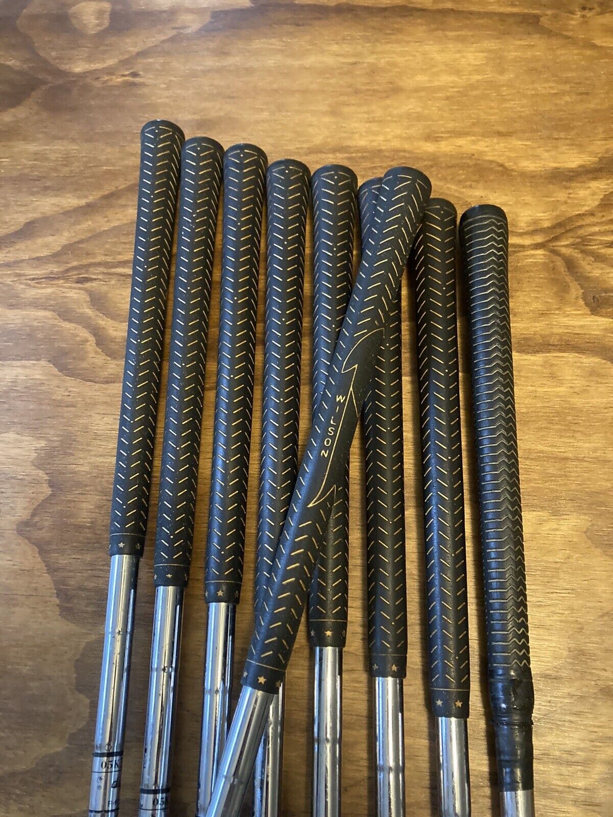 Vintage Staff Blade Iron Set / 2-PW Regular Steel Shafts