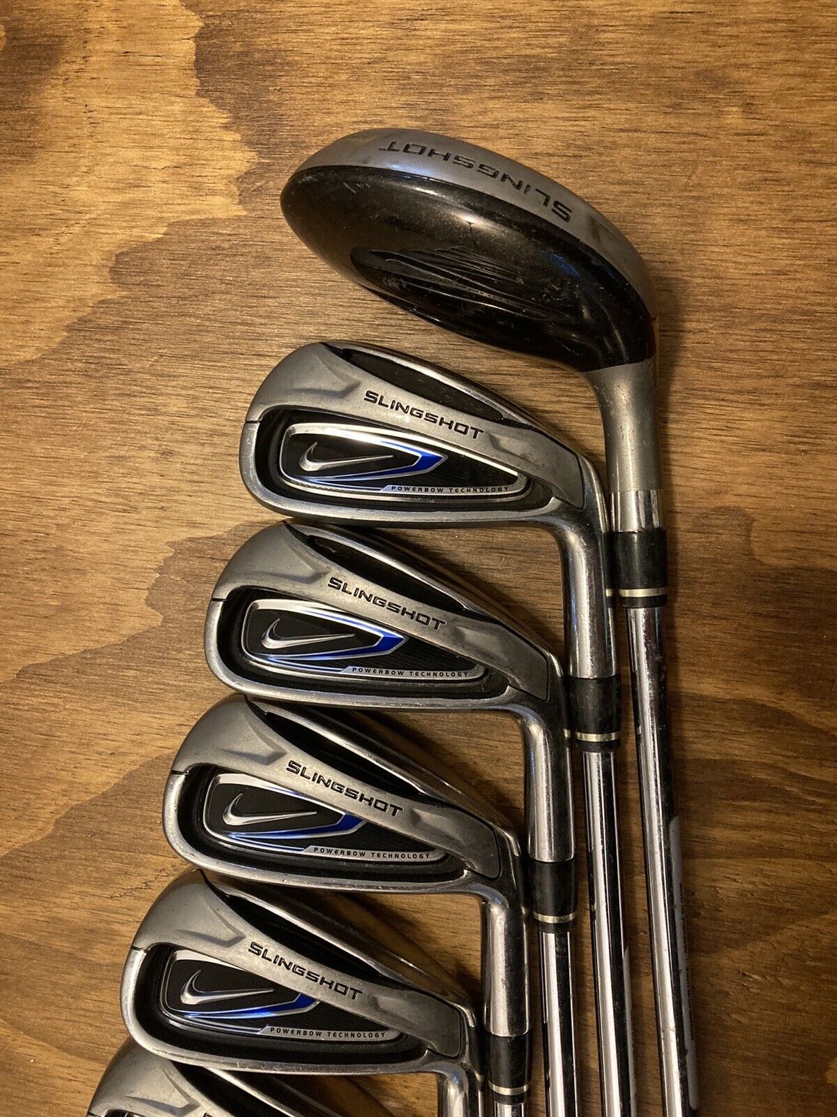 Nike Slingshot Powerbow Iron Set / 3-P Regular Flex Steel Shafts