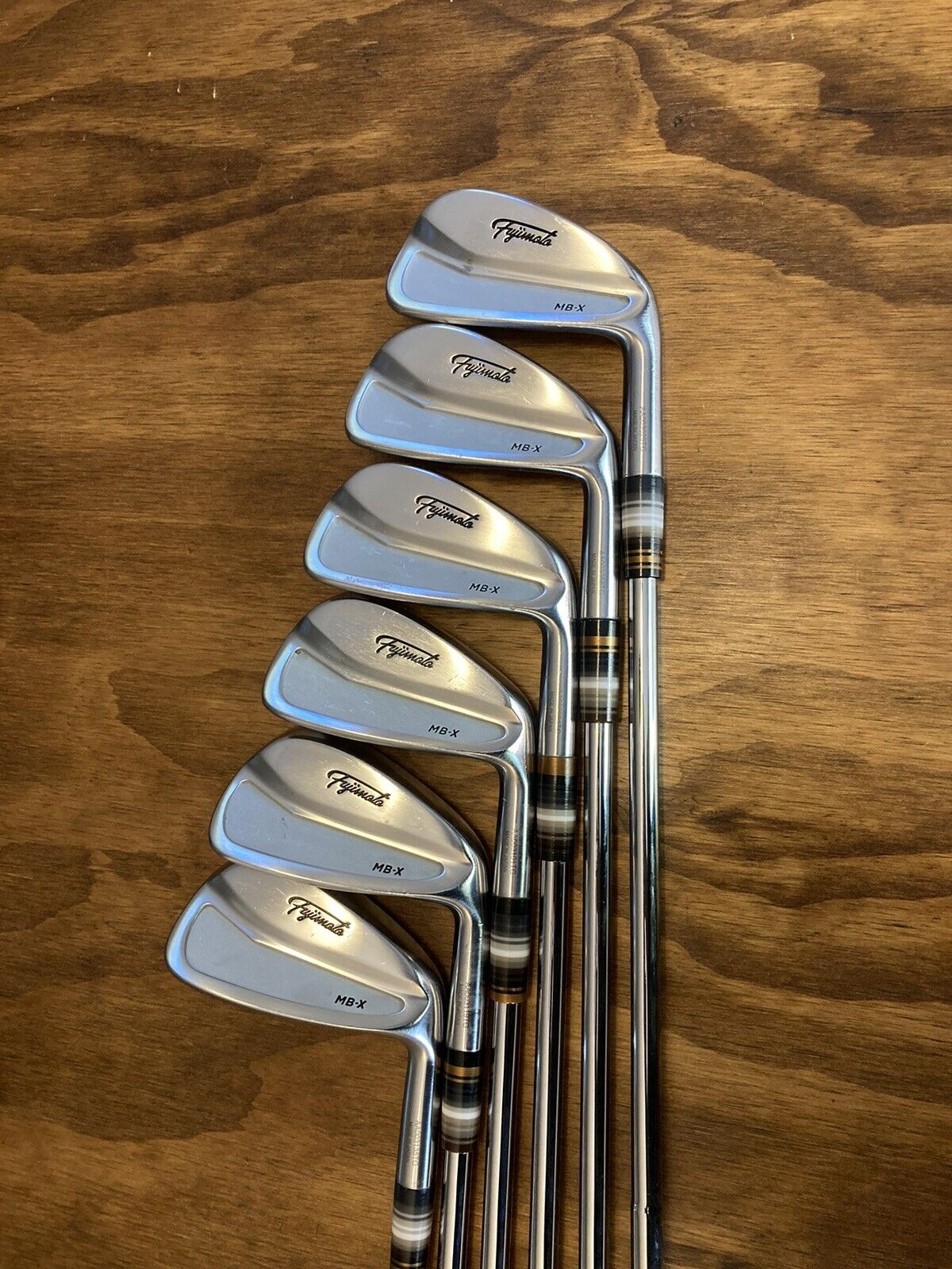 Fujimoto Forged MB-X FT-2 Iron Set / 5-PW Regular Flex Steel Shafts -3/4”