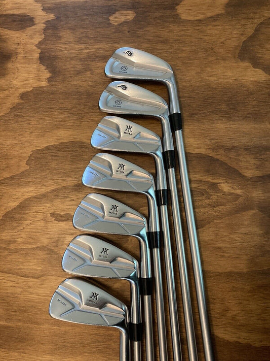 Miura MC-501 / CB-1008 Iron Set / 4-PW X-Stiff Flex Steel Shafts +1/2”