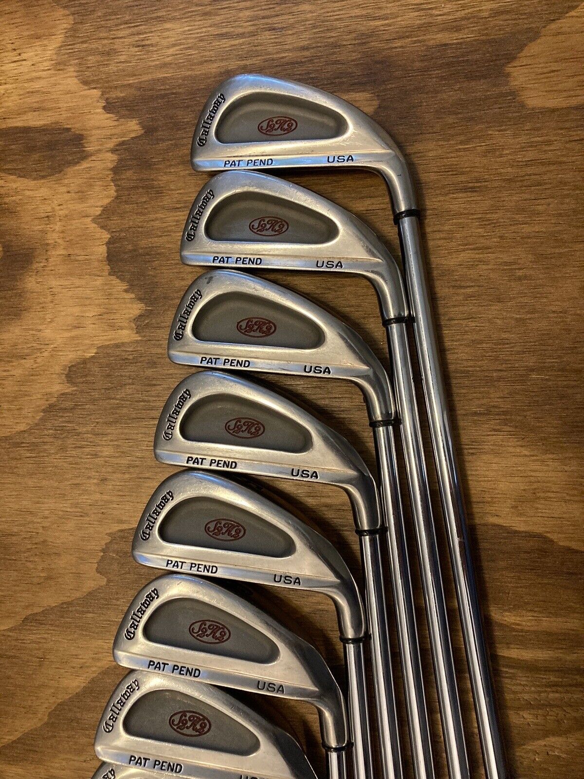 Callaway S2H2 Iron Set / 1-PW-SW Regular Flex Steel Shafts