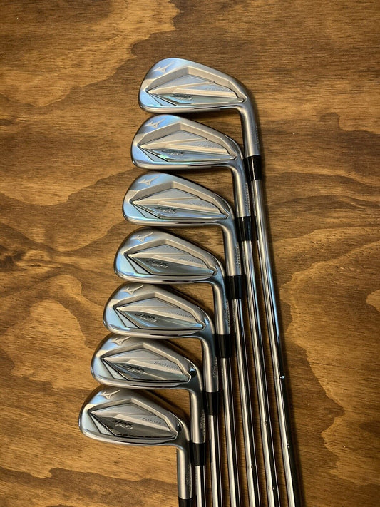 Mint Mizuno JPX 923 Forged Iron Set / 5-GW Stiff Flex Steel Shafts