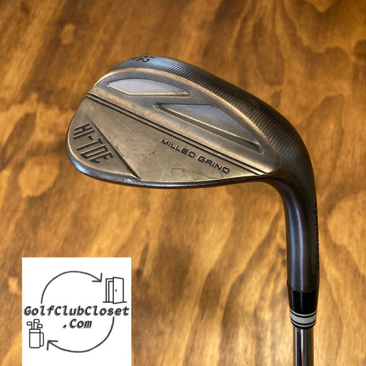 TaylorMade Hi-Toe Milled Grind Gap Wedge / 52° Stiff Flex Steel Shaft 35.75”