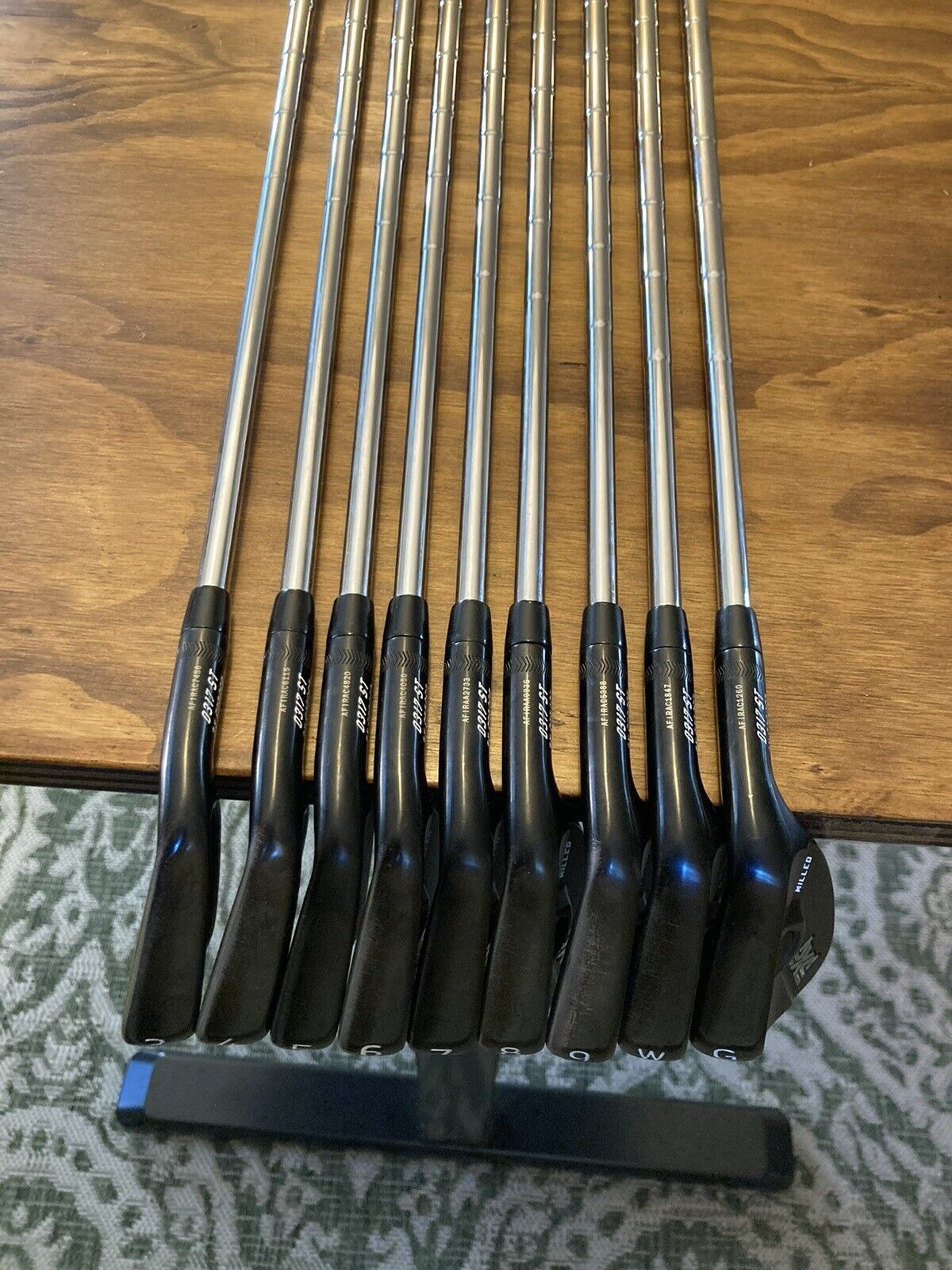 PXG Black 0317 ST CB Blade Combo Iron Set / 3-GW X-Stiff Flex Steel Shafts +1/2”