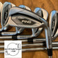 Ping G425 Iron Set / 4-UW Regular Flex Steel Shafts Black Dot