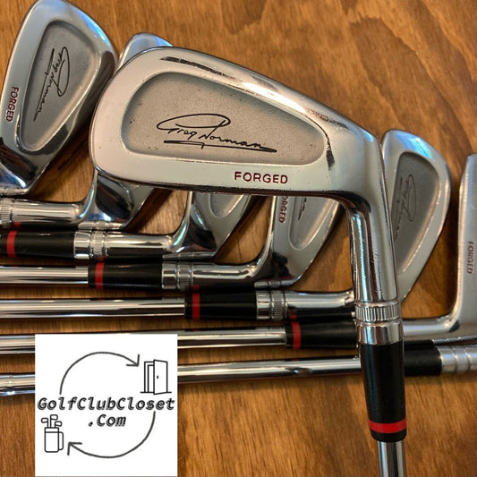 Cobra Greg Norman Forged Iron Set / 3-PW Stiff Flex Steel Shafts