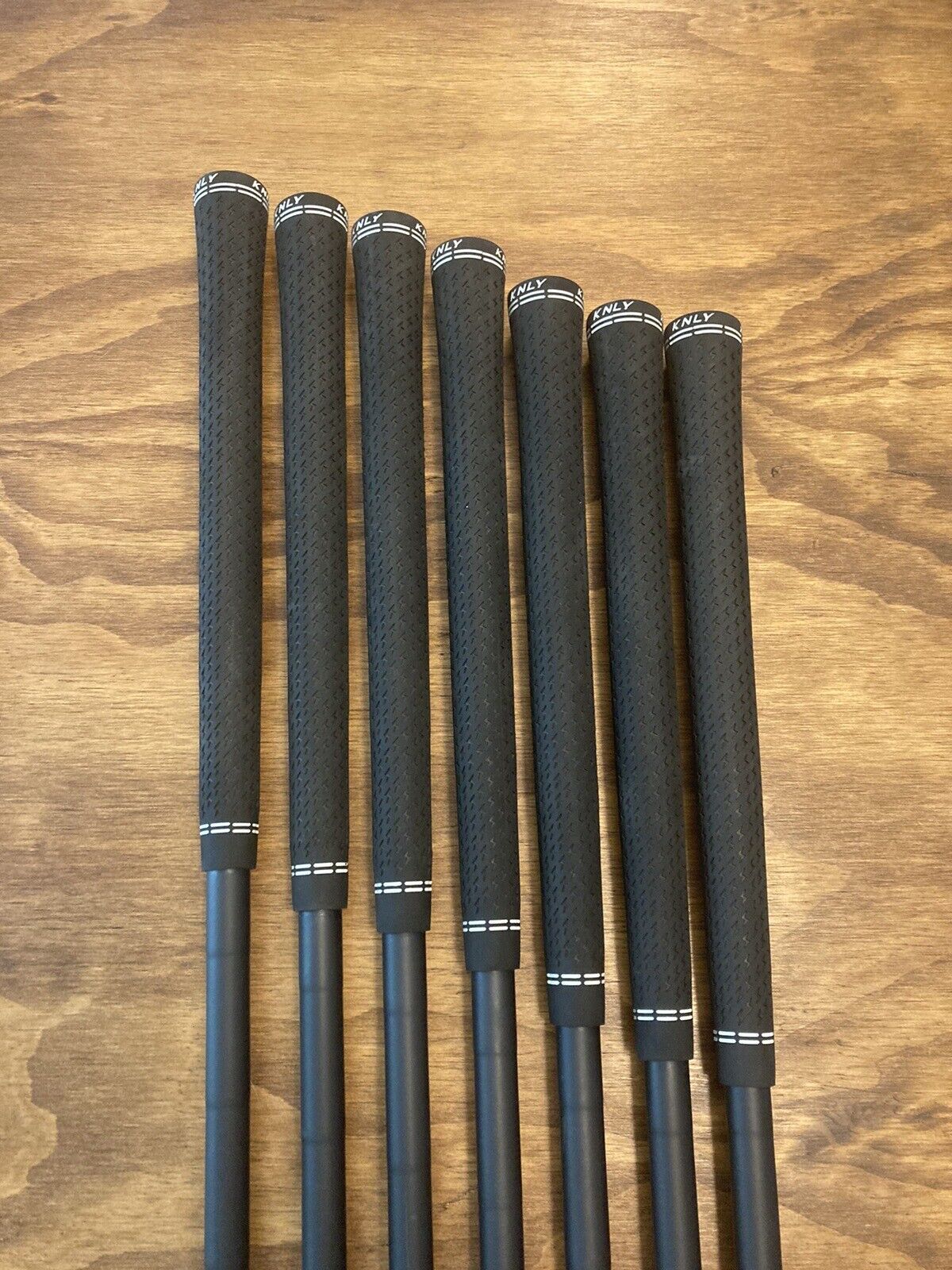 Custom Black Chrome PXG 0311T Iron Set / 4-PW X-Stiff Flex Steel Shafts