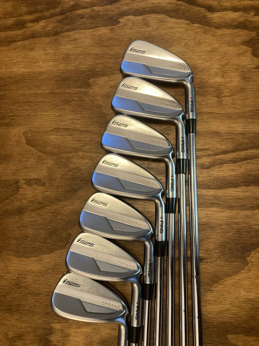 Ping i525 Power Spec Iron Set / 4-PW X-Stiff Flex Steel Shafts Red Dot