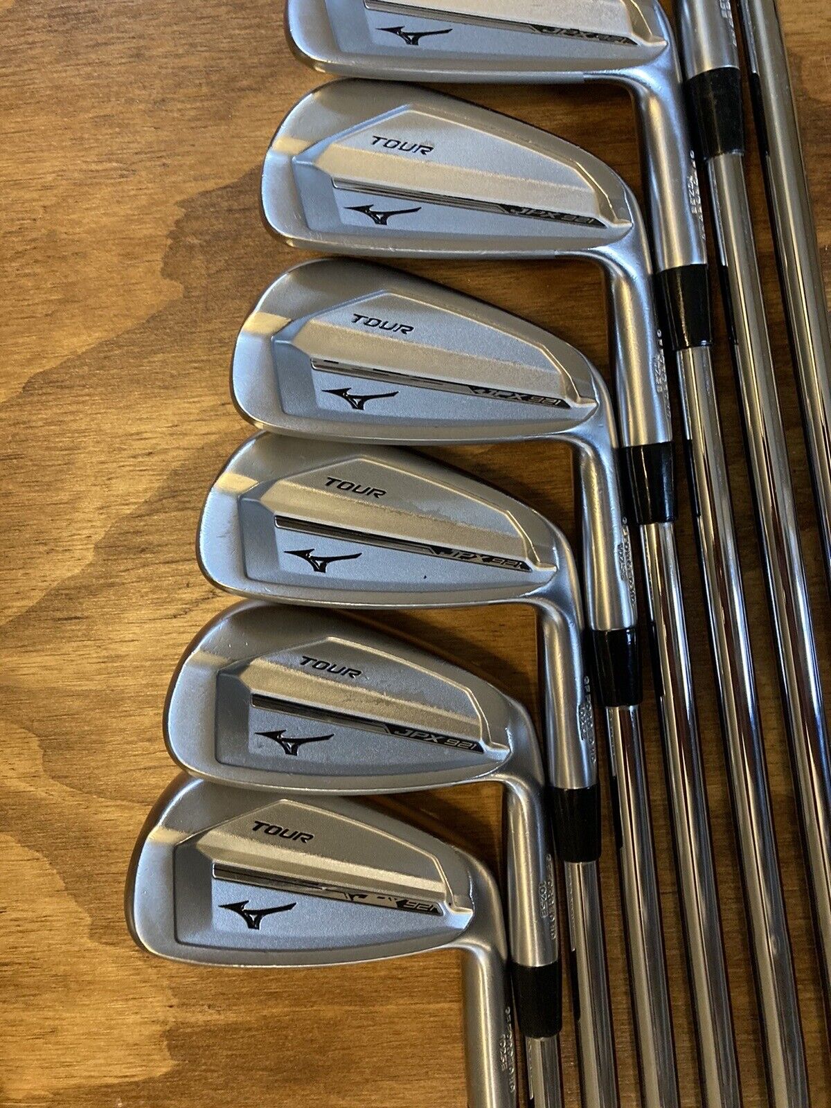 Mizuno JPX 921 Tour Forged Iron Set / 4-GW X-Stiff Flex Steel Shafts +1/2”