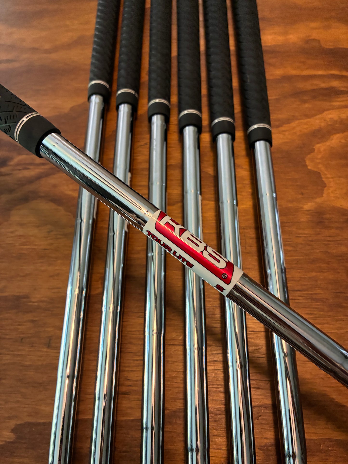 Brand New TaylorMade P790 2025 Iron Set / 5-PW Regular Flex Steel KBS Tour Lite
