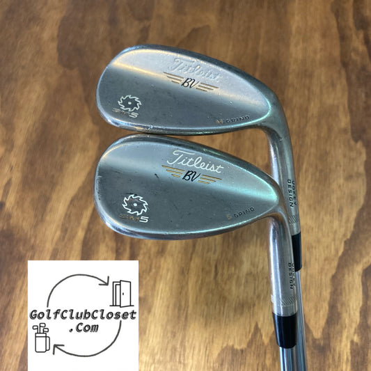 Titleist Vokey SM5 Wedge Set / 56° 60° Wedge Flex Steel Shafts