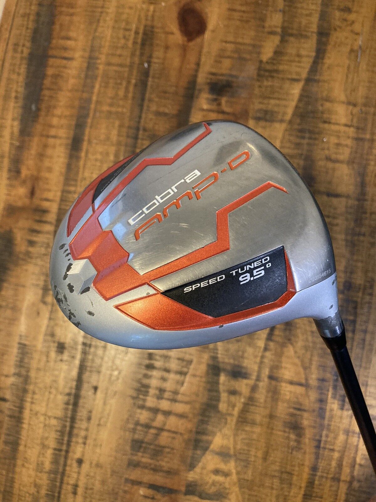 Cobra Amp-D Driver / 9.5° Stiff Flex Shaft 45.5”