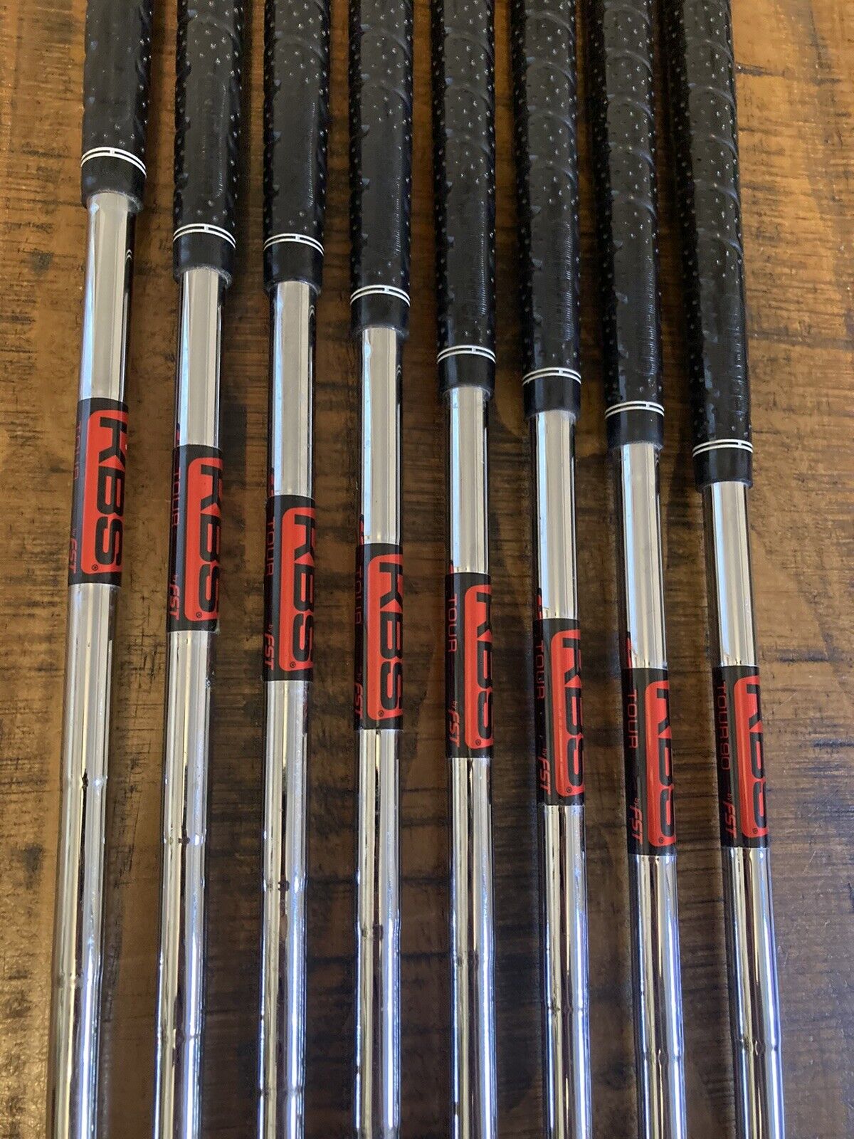 Cobra Amp Forged Iron Set / 3-PW Stiff Flex Steel Shafts -1/4”