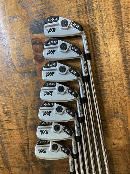 PXG Gen5 0311 P Iron Set / 5-G X-Stiff Flex Steel Shafts +1/2”