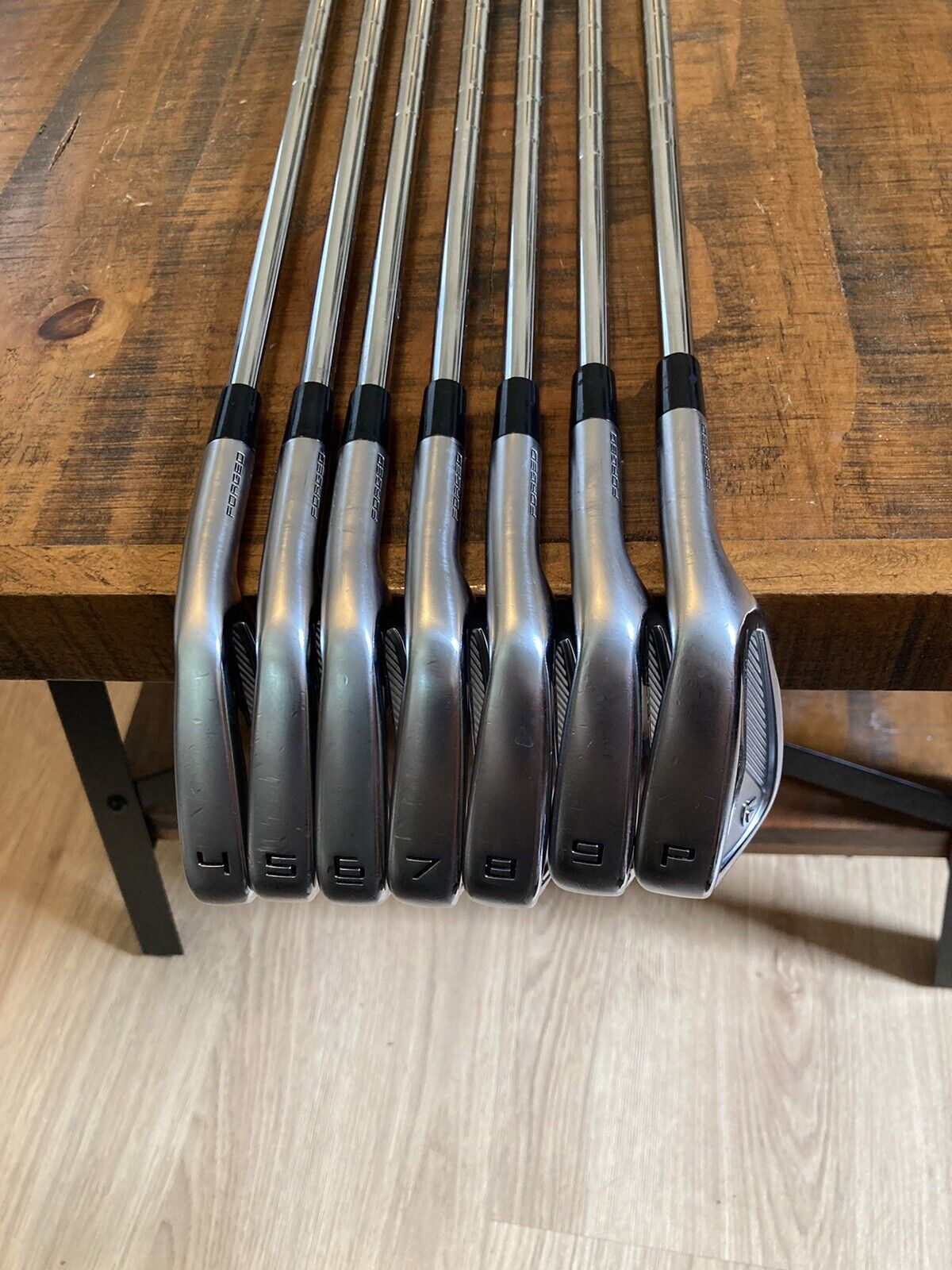 TaylorMade 2023 P7MC Iron Set / 4-PW Stiff Flex Steel Shafts