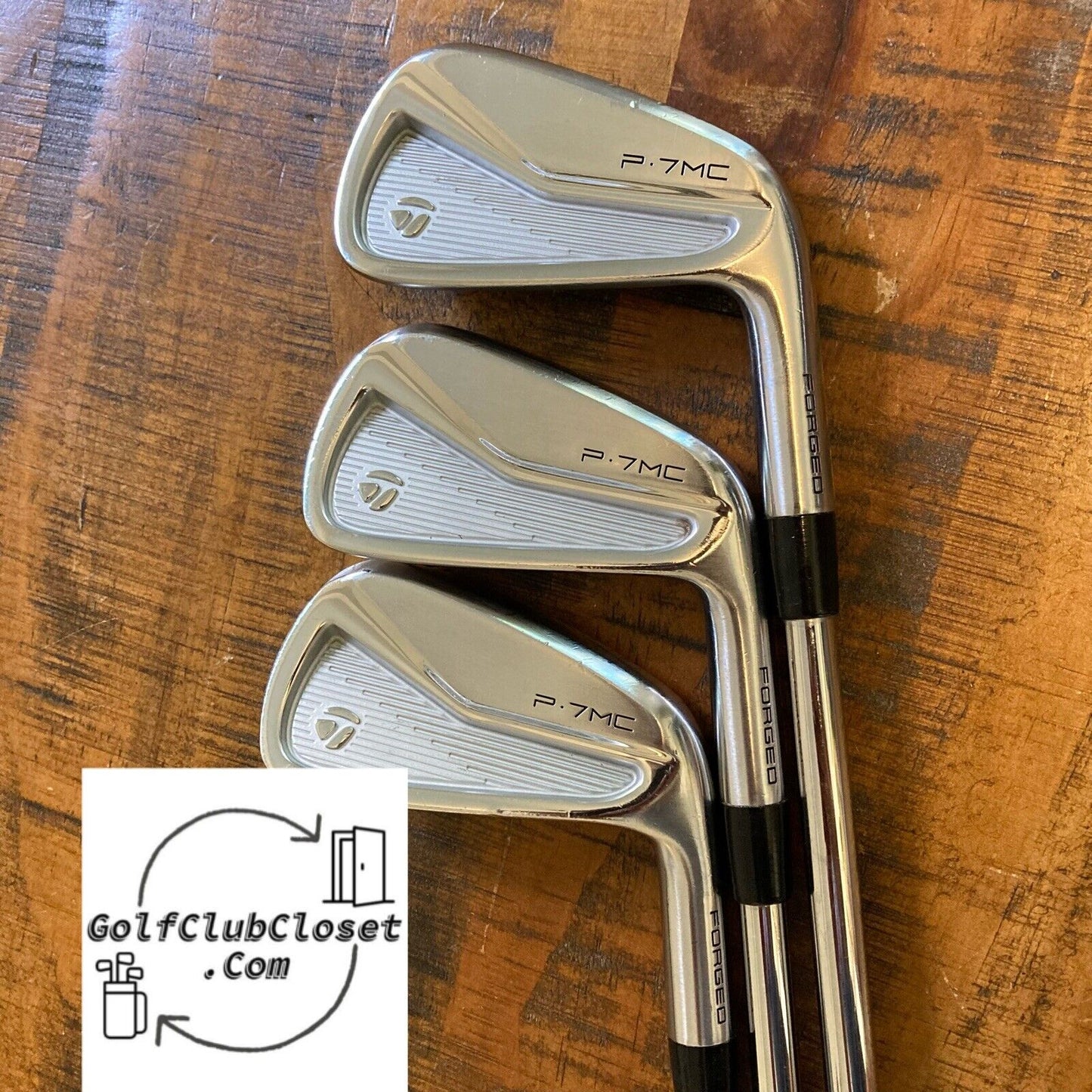 TaylorMade 2020 P7MC Iron Set / 4-6i X-Stiff Flex Steel Shafts +1/4”