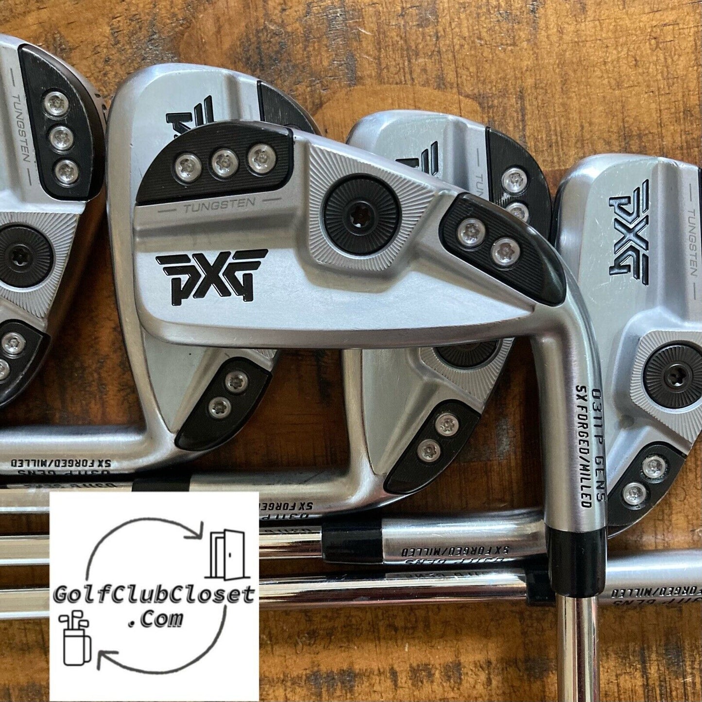 PXG GEN5 0311P Iron Set / 4-PW Stiff Flex Steel Shafts