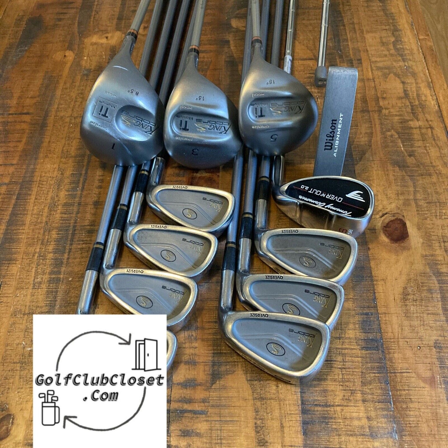 Cobra Complete Golf Club Set / Stiff Flex