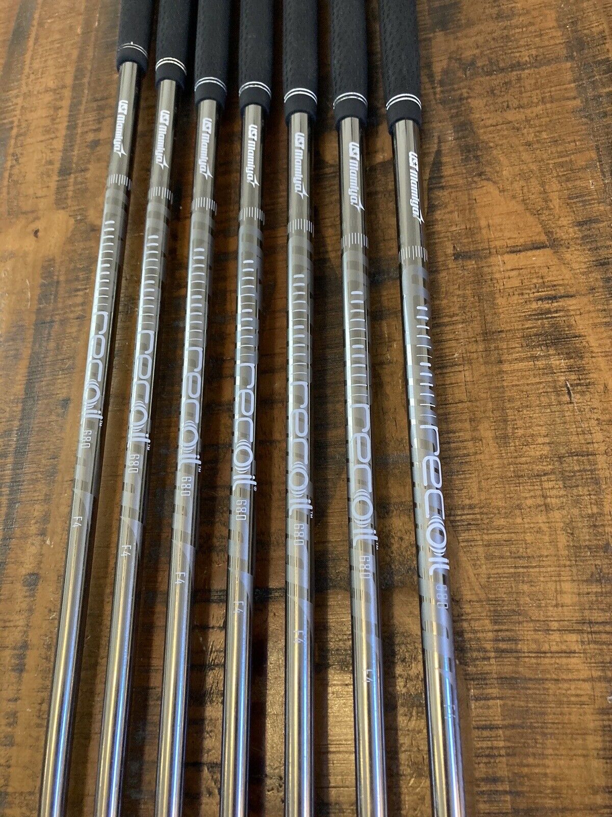 Ben Hogan Ptx Iron Set / 4-P Stiff Flex Graphite Shafts +1/2”