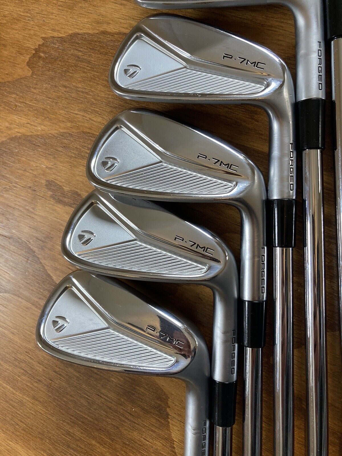 TaylorMade P7MC 2023 Iron Set / 4-PW Stiff Flex Steel Shafts