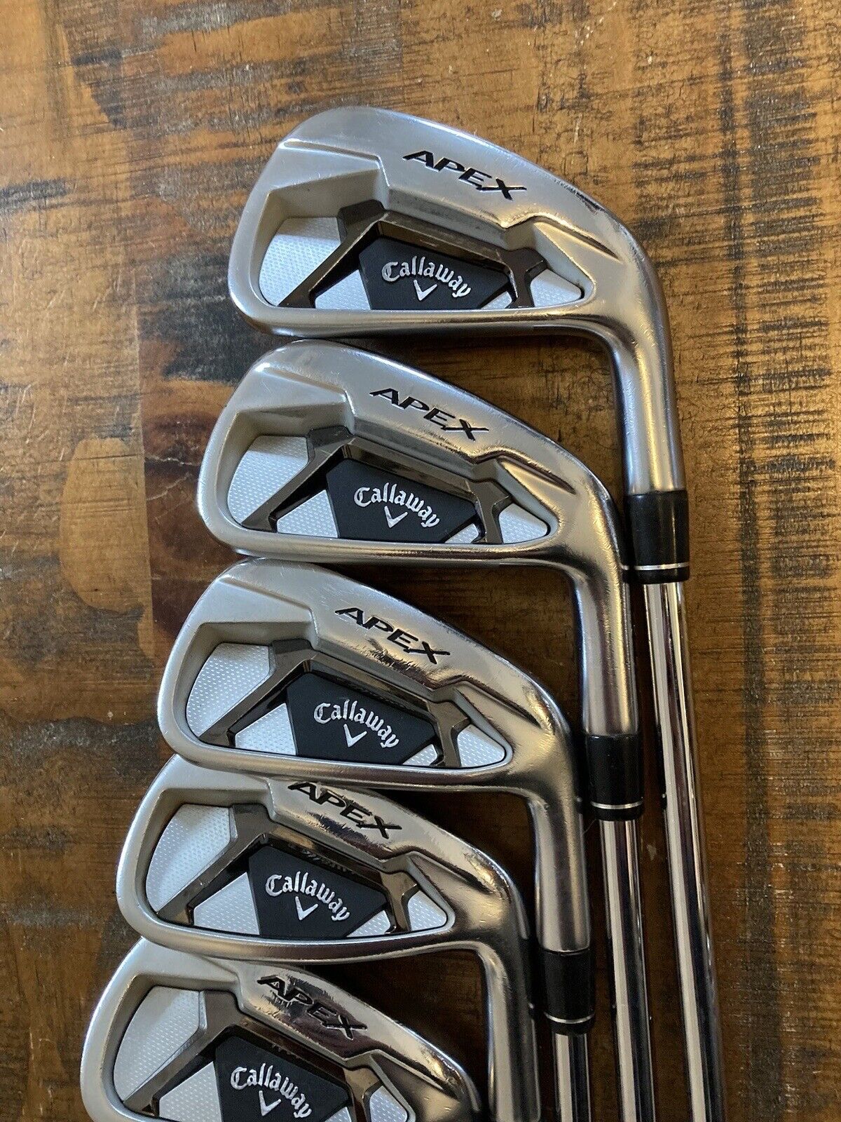 Callaway Apex 21 Iron Set / 5-AW Regular Flex Steel Shafts +1/2”