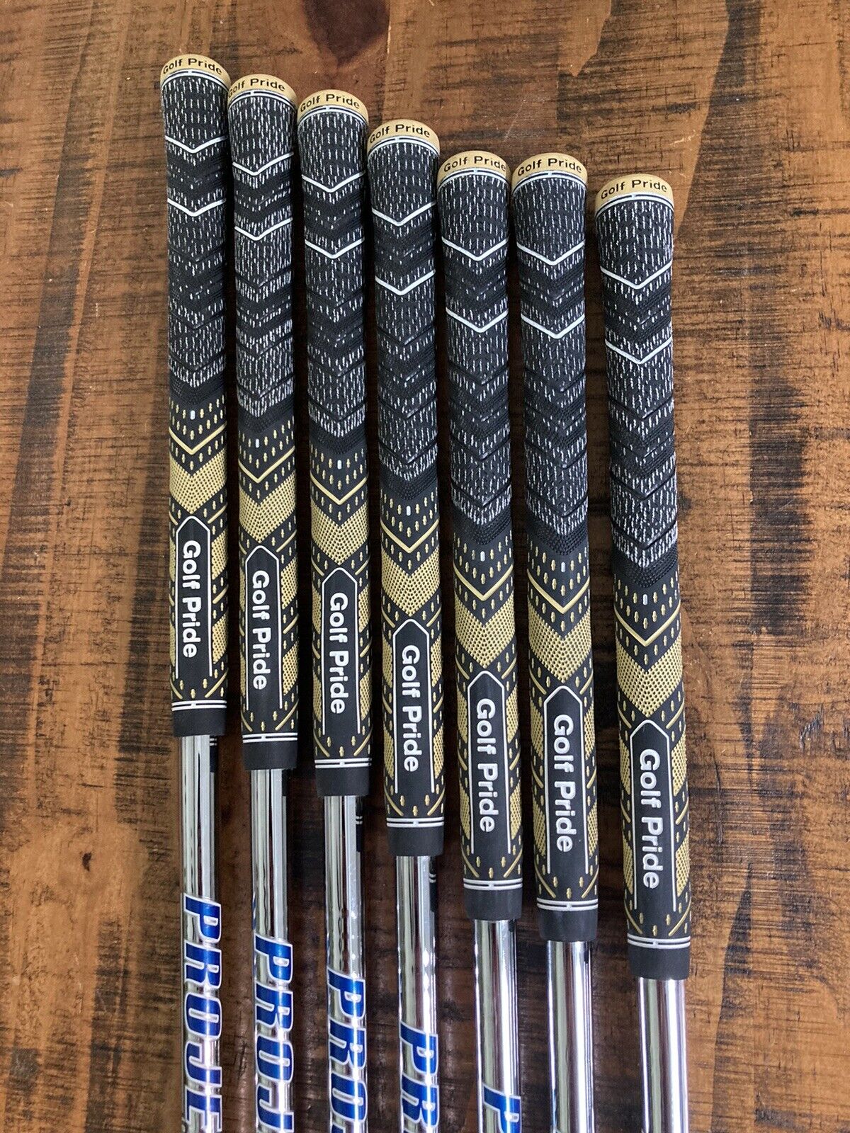 Custom Callaway Prototype Iron Set / 4-PW Stiff Flex Steel Shafts -1/2”