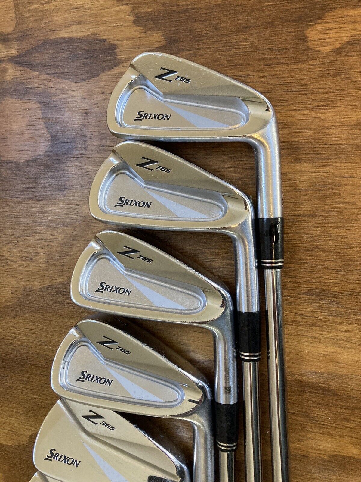 Srixon Z965 Z765 Iron Set / 4-PW Stiff Flex Steel Shafts +1/2”