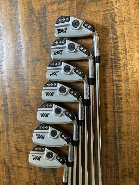 PXG GEN5 0311P Iron Set / 4-PW Stiff Flex Steel Shafts