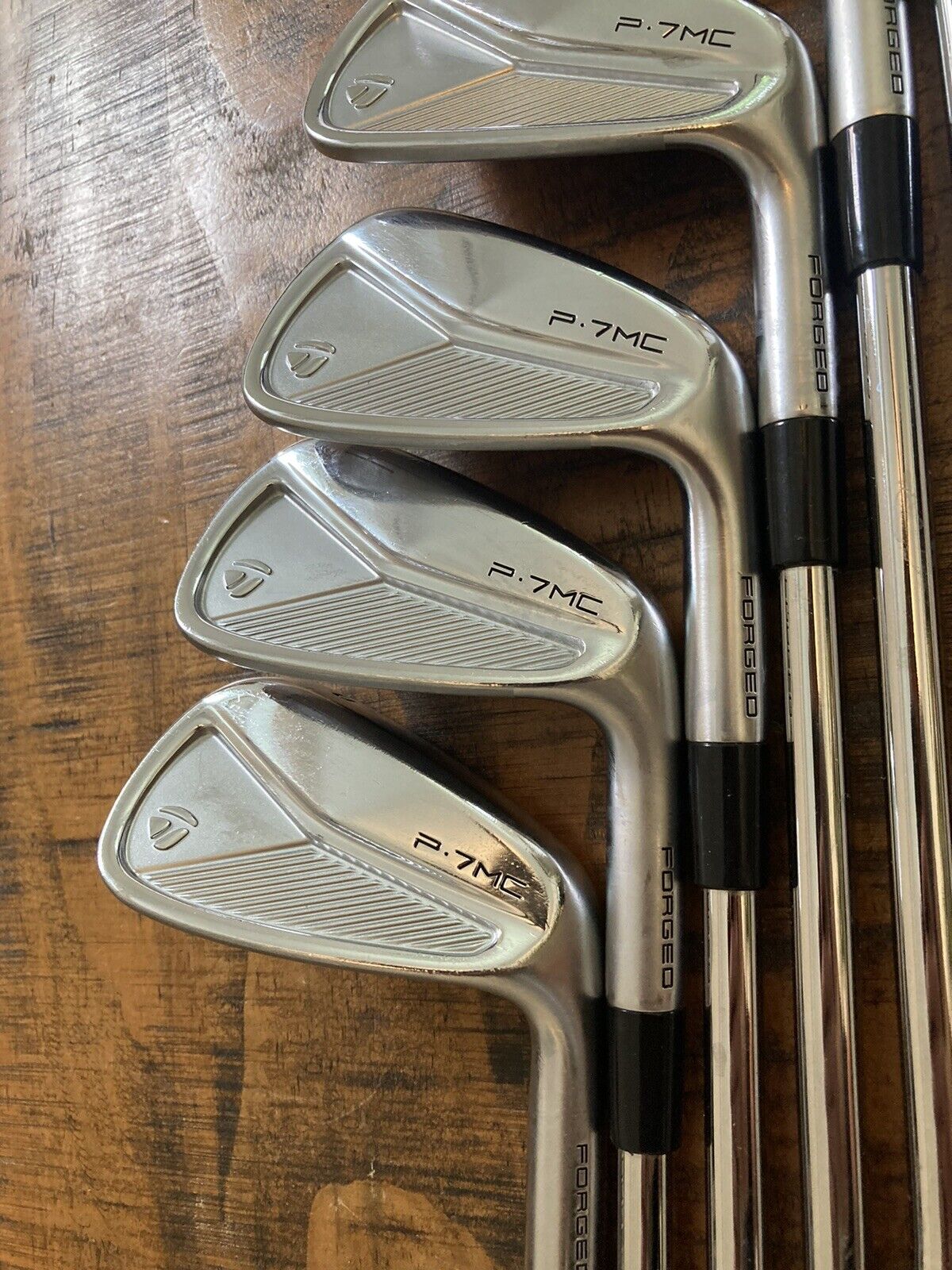 TaylorMade 2023 P7MC Iron Set / 4-PW Stiff Flex Steel Shafts