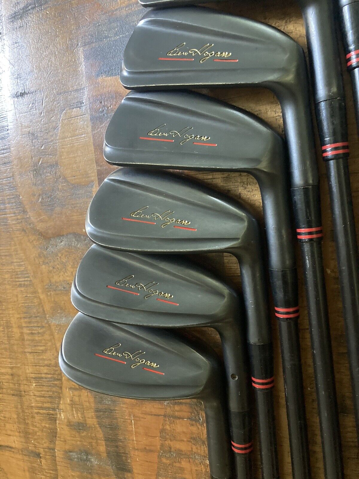 Custom Ben Hogan Apex Red Line Iron Set / 3-P Flex Shafts