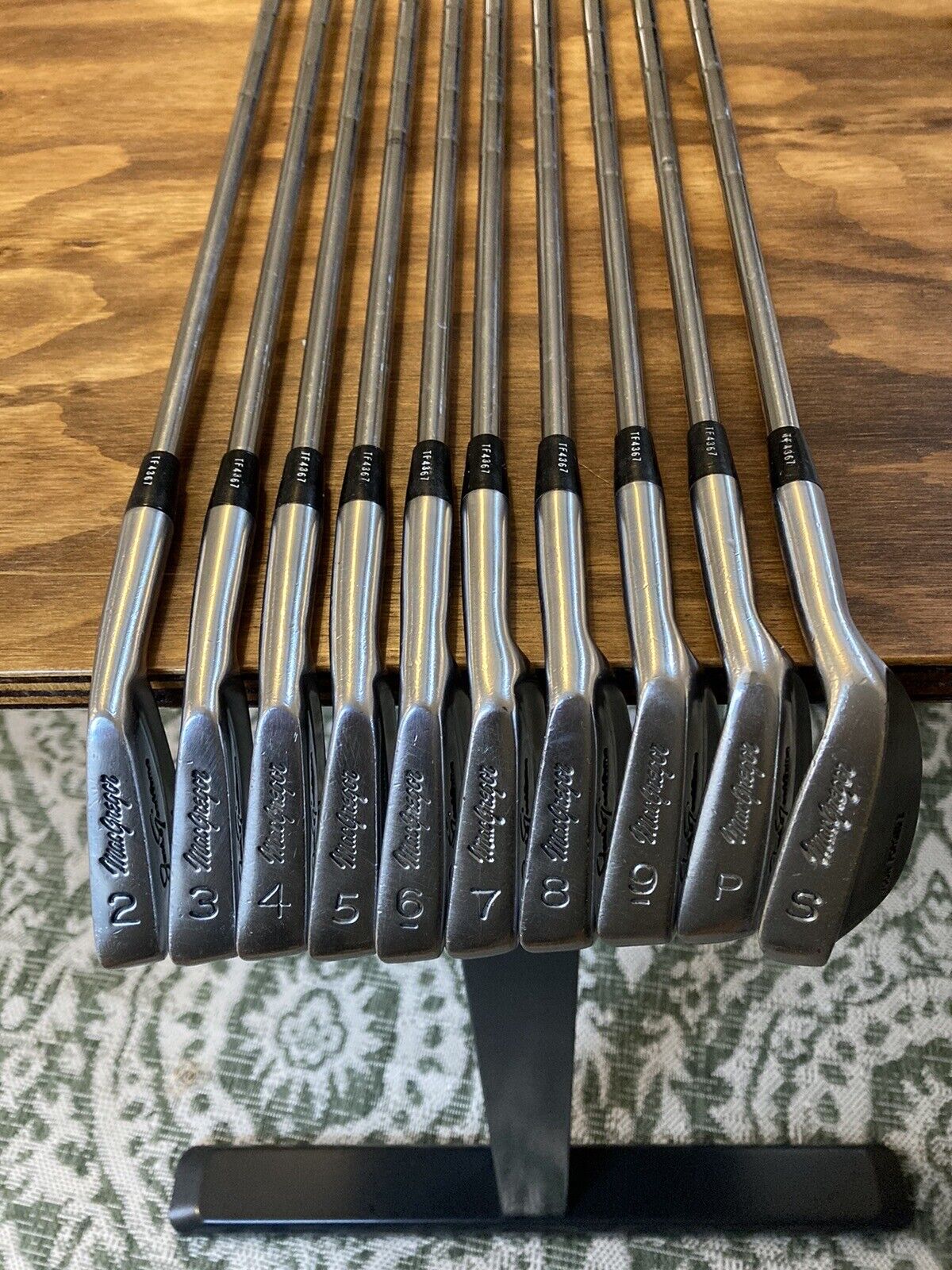 Macgregor Jack Nicklaus Tour Forged I Iron Set / 2-PW-SW Stiff Flex Steel Shafts