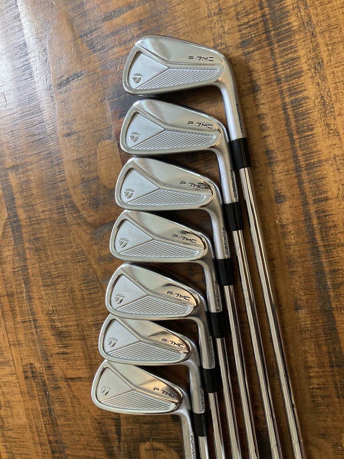 TaylorMade 2023 P7MC Iron Set / 4-PW Stiff Flex Steel Shafts