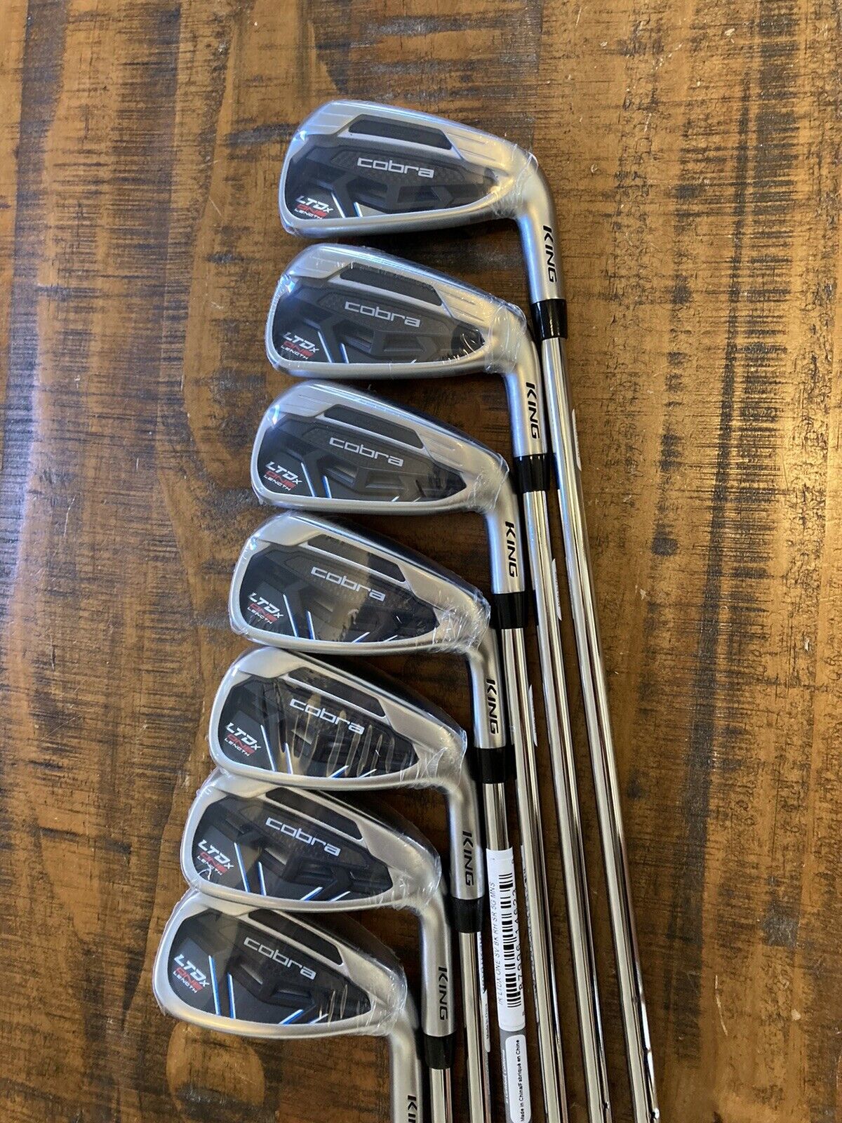 Brand New Cobra LTDx One Length Iron Set / 5-GW Regular Flex Steel 37.25”