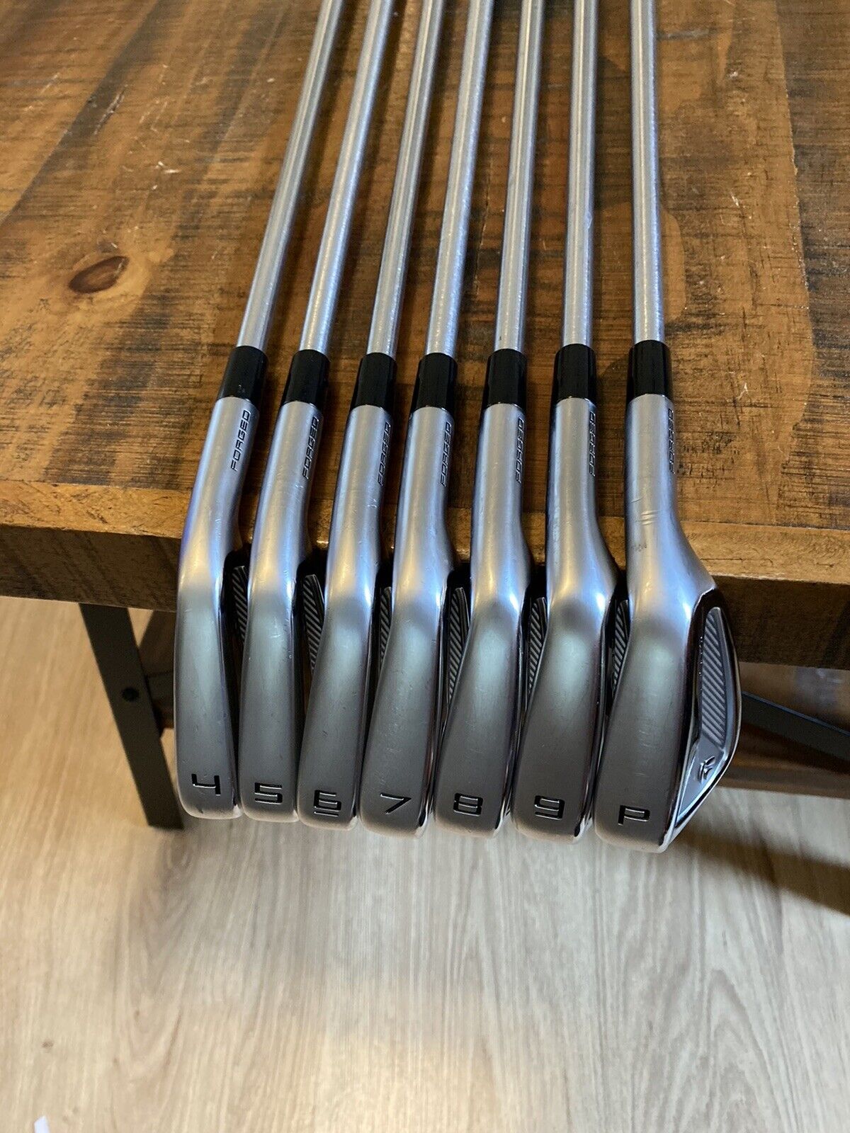 TaylorMade 2023 P7MC Iron Set / 4-PW Stiff Flex Steel Shafts