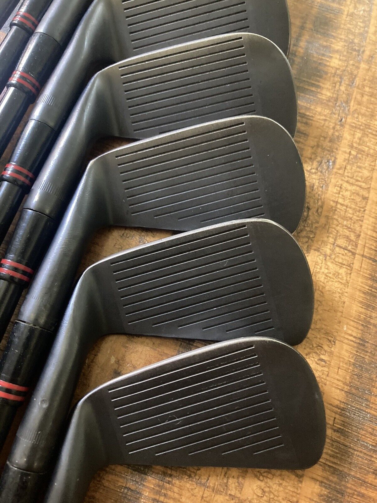 Custom Ben Hogan Apex Red Line Iron Set / 3-P Flex Shafts