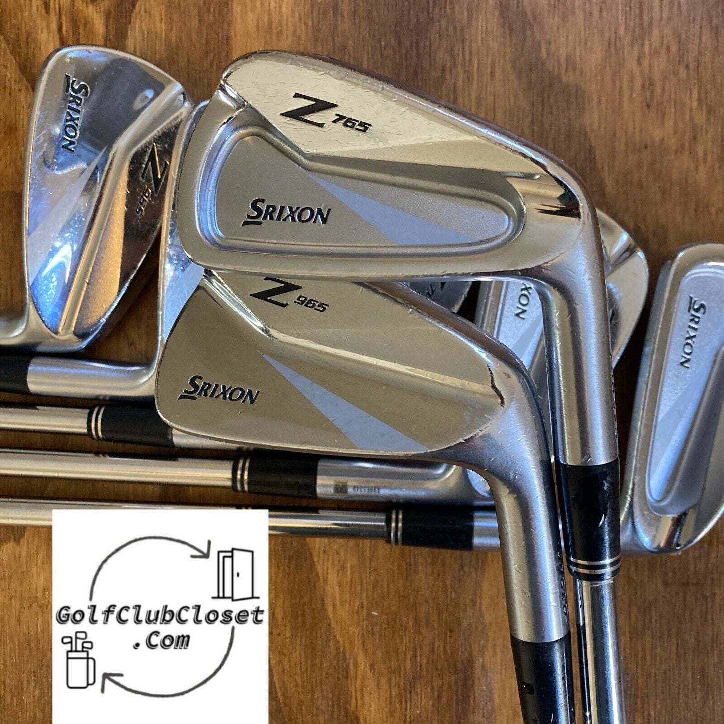 Srixon Z965 Z765 Iron Set / 4-PW Stiff Flex Steel Shafts +1/2”