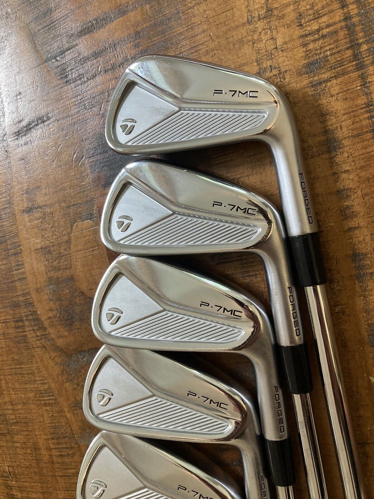 TaylorMade 2023 P7MC Iron Set / 4-PW Stiff Flex Steel Shafts