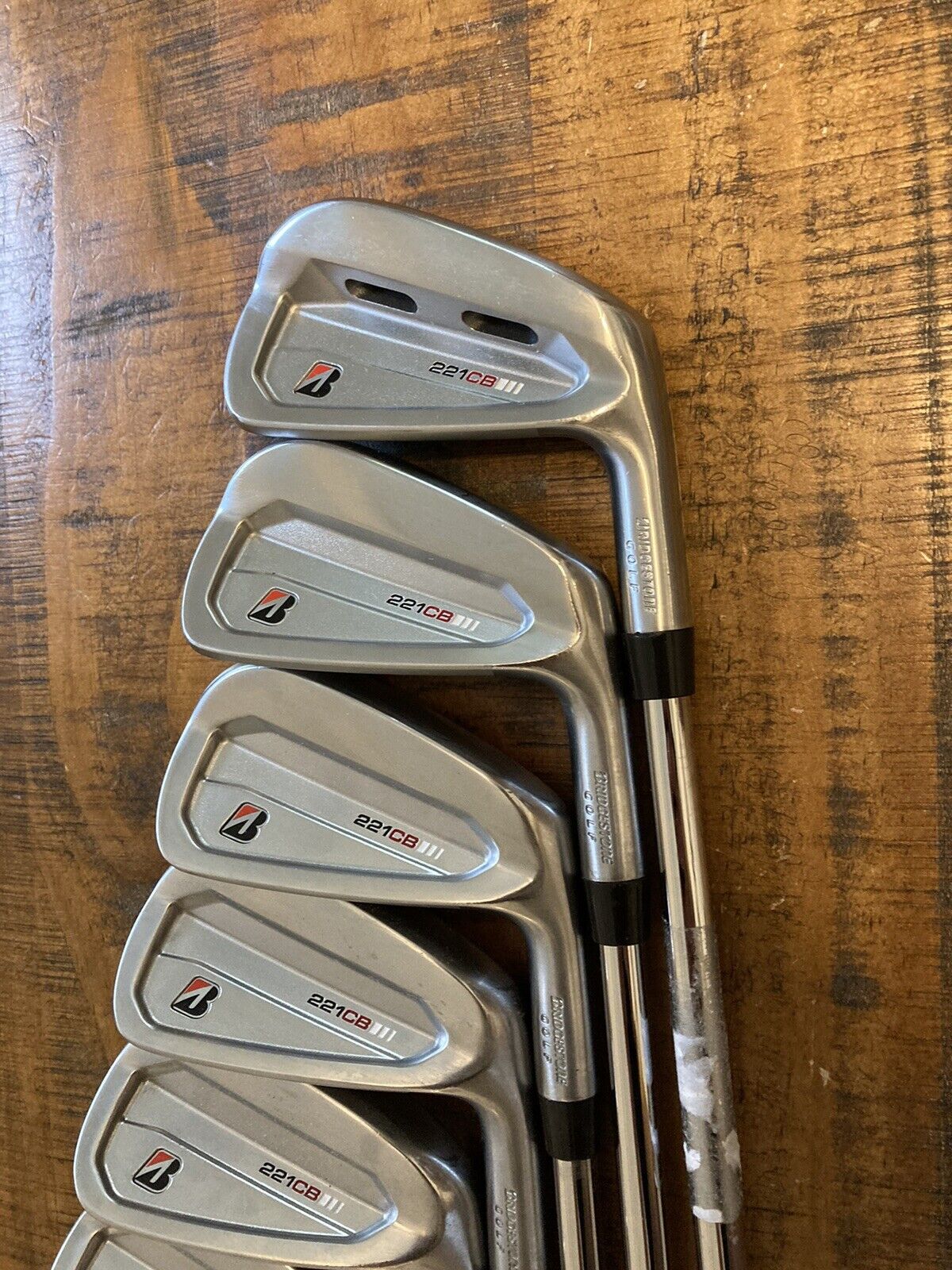 Bridgestone CB 221 Forged Iron Set / 5-GW Stiff Flex Steel Shafts