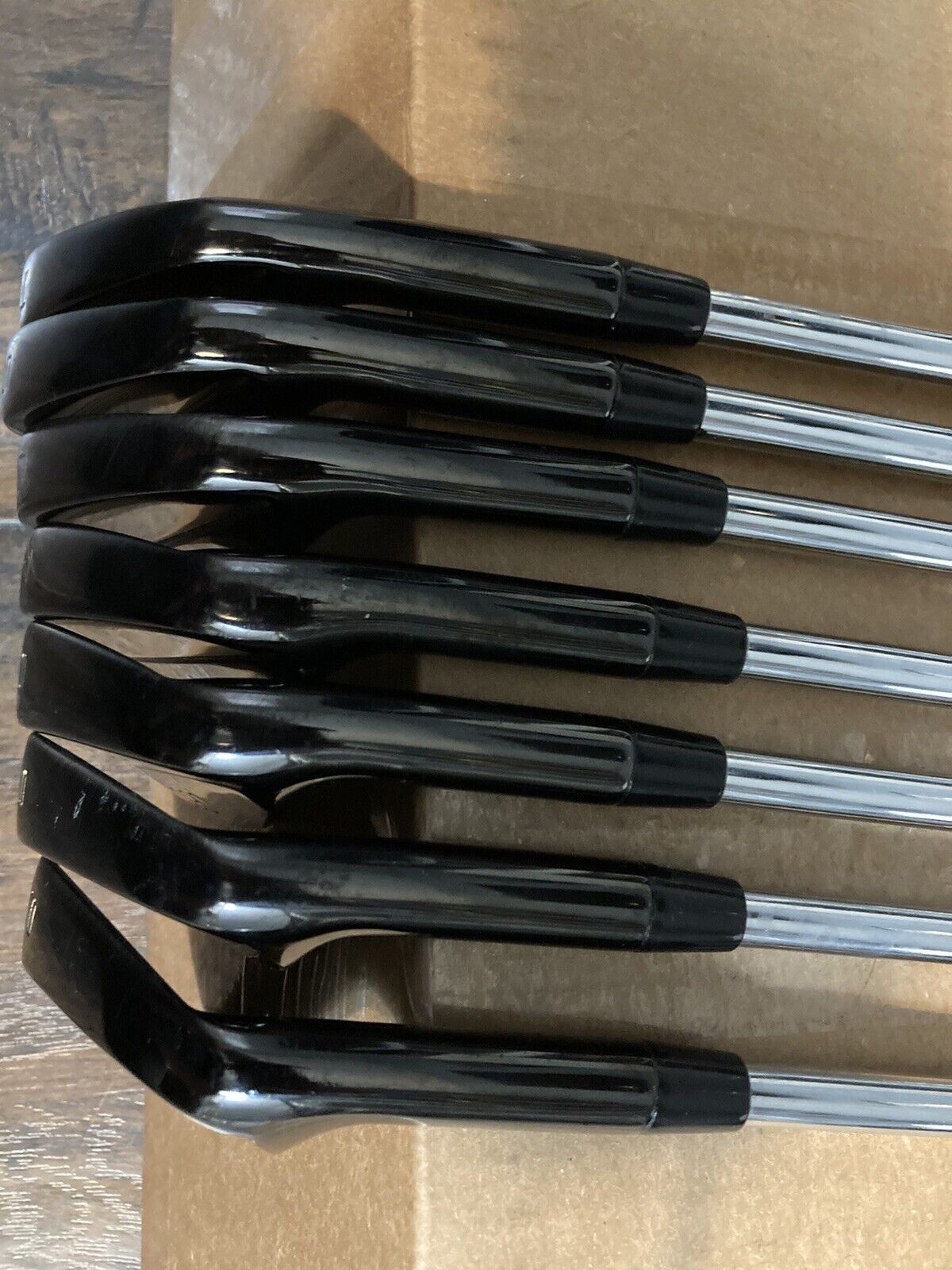 Byrdie Golf Iron Set / Stiff Flex Steel Shafts