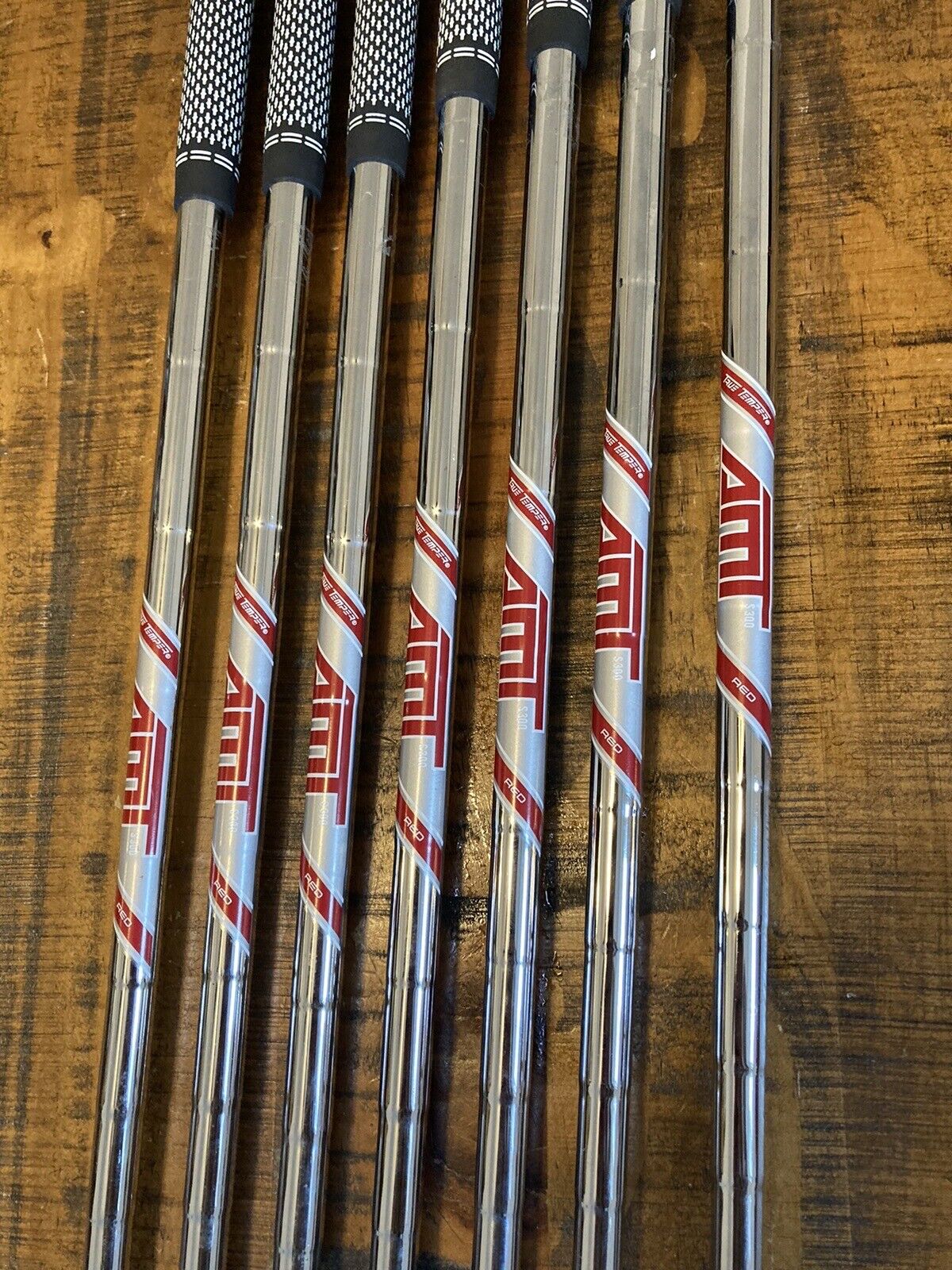 LH Titleist T300 2021 Iron Set Left Handed / 5-GW Stiff Flex Steel Shafts