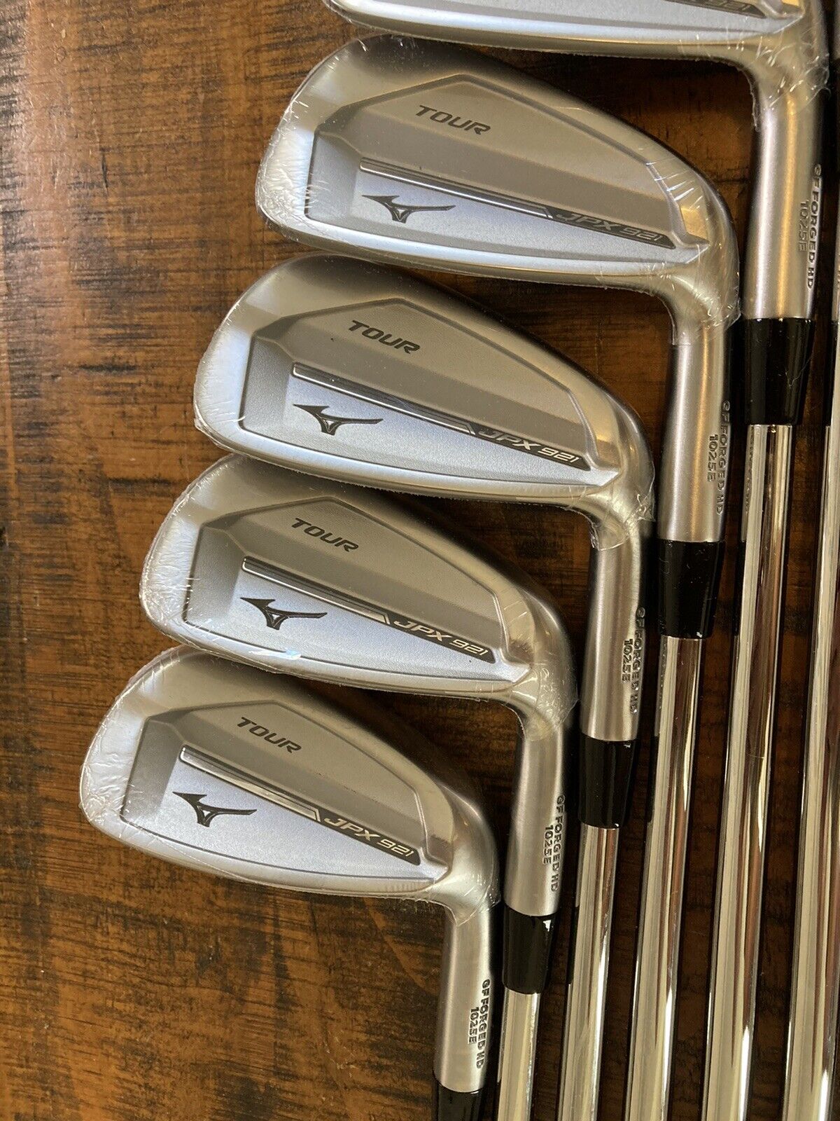 Brand New Mizuno JPX 921 Tour Iron Set / 5-GW Stiff Flex Steel Shafts