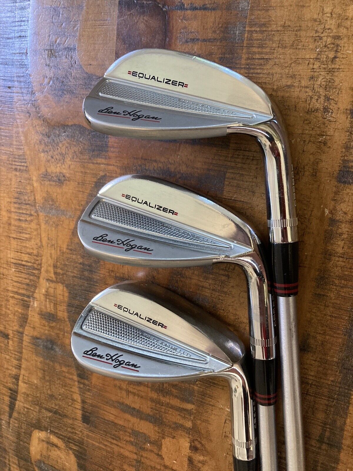 Ben Hogan Equalizer Wedge Set / 50° 54° 58° Stiff Flex Steel Shafts