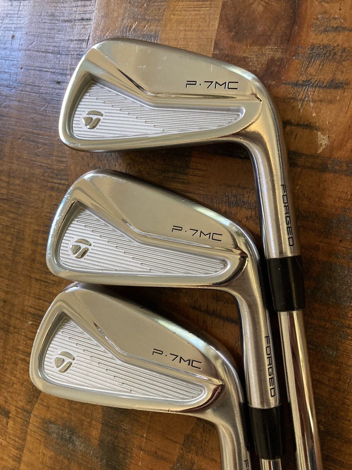 TaylorMade 2020 P7MC Iron Set / 4-6i X-Stiff Flex Steel Shafts +1/4”