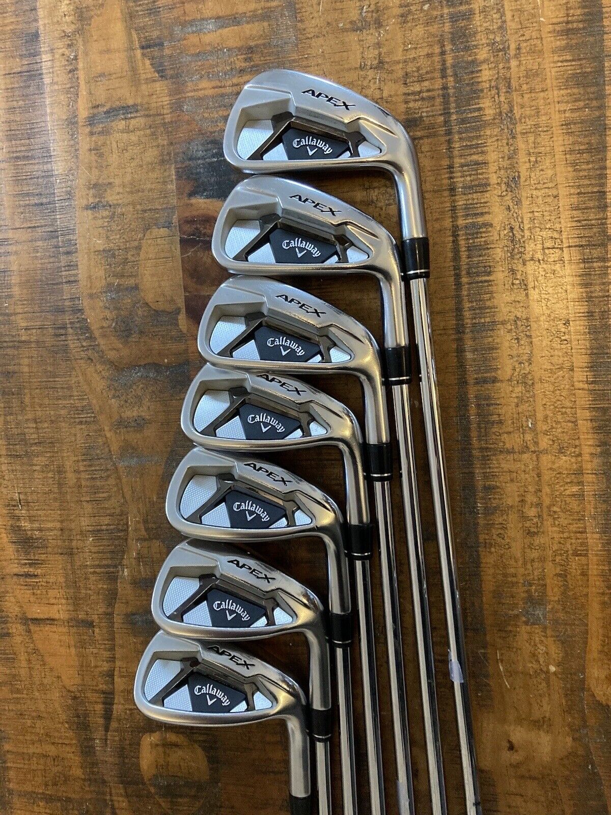 Callaway Apex 21 Iron Set / 5-AW Regular Flex Steel Shafts +1/2”