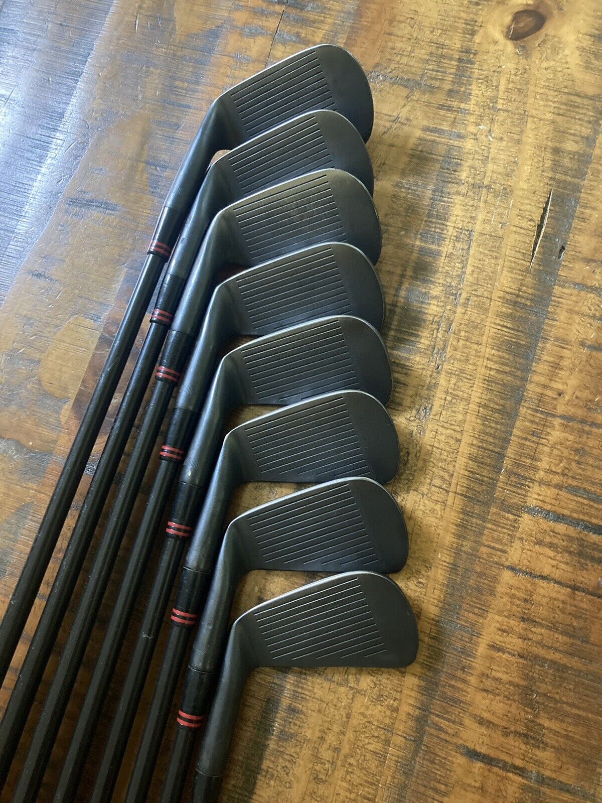 Custom Ben Hogan Apex Red Line Iron Set / 3-P Flex Shafts