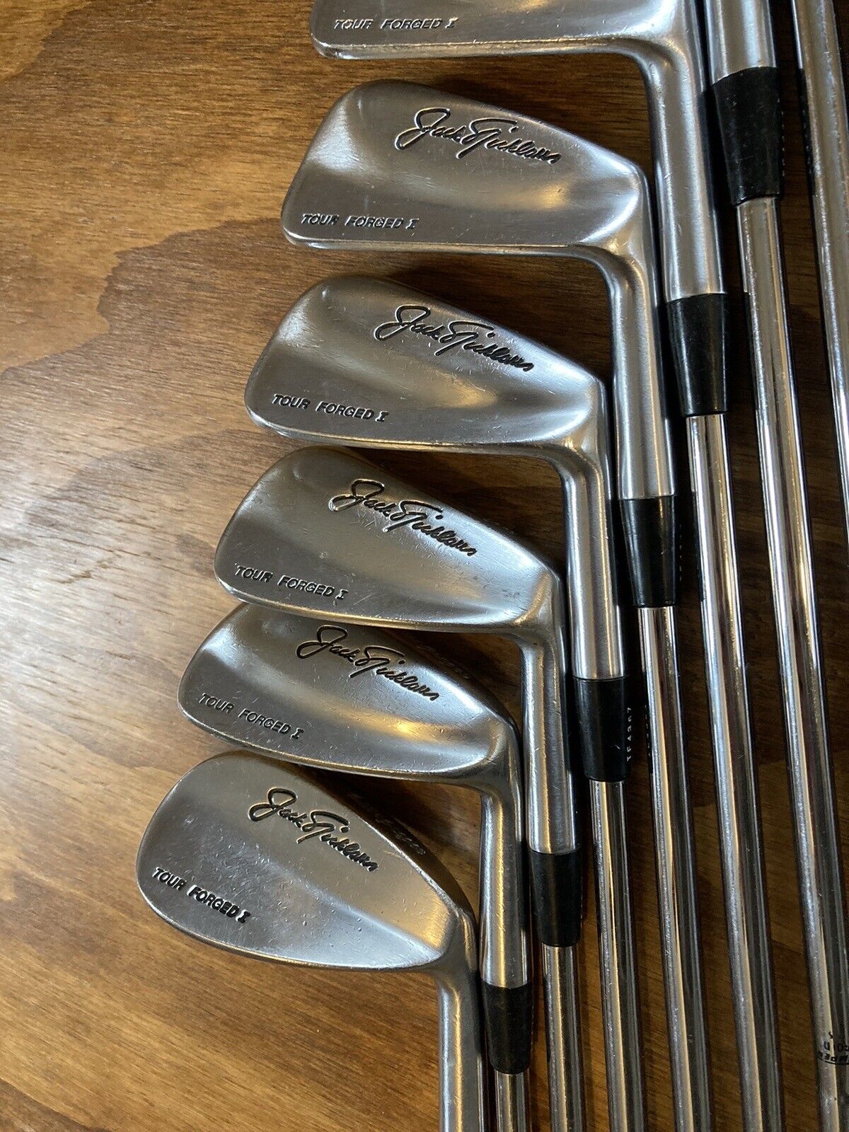 Macgregor Jack Nicklaus Tour Forged I Iron Set / 2-PW-SW Stiff Flex Steel Shafts