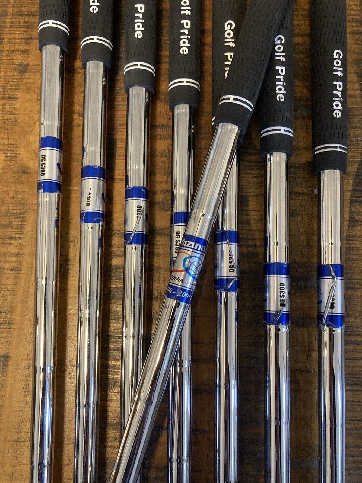 Mizuno MP100 Anniversary Limited Iron Set / 3-P Stiff Flex Steel Shafts